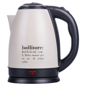 Bollitore elettrico 1,8 L in acciaio inox, avorio, Victionary