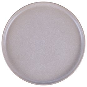 Piatto piano color matt effetto stone in gres, terra, Berlin