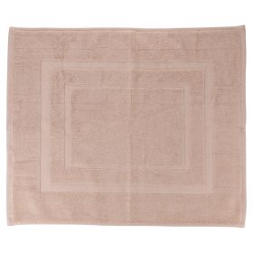 Tappeto bagno 50x60 cm in cotone, nude, Sibilla