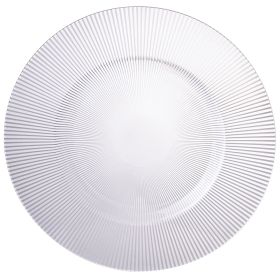 Sottopiatto trasparente, Stripes