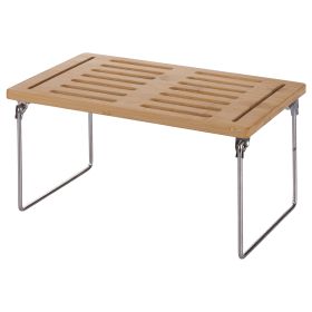 Mensola organizer impilabile in bamb&#249;