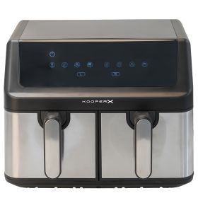 Friggitrice ad aria doppio cestello