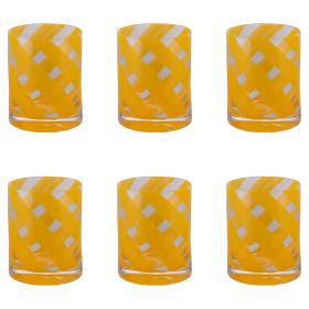 Set 6 bicchieri acqua 340 ml, Vertigo Yellow