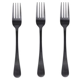 Set 3 forchette nero satinato, 5Th Avenue Sibilla