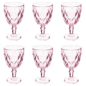 Set 6 calici 340 ml, viola, Elizabeth Sibilla