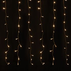 Tenda 300 led bianco caldo 360x90 cm, Santa&#39;s House