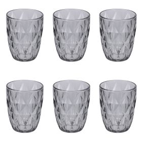 Set 6 bicchieri acqua 340 ml fum&#233;
