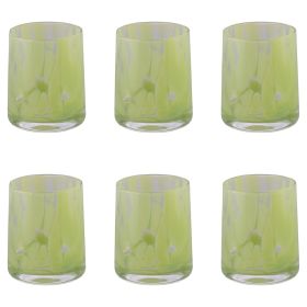 Set 6 bicchieri acqua 350 ml, Thalia Green
