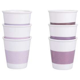 Set 6 tazzine caff&#232; 60 ml in porcellana, Daily Provence