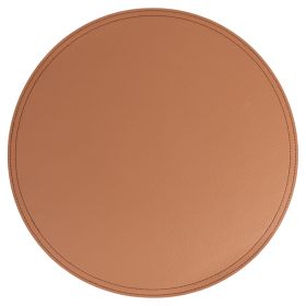 Tovaglietta tonda double face soft touch, Horeca Brown