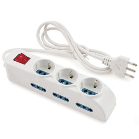 Multipresa 9 posizioni 3 schuko