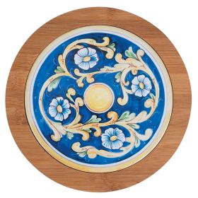 Mattonella decorativa multiuso in ceramica e bamb&#249;, Sicilia