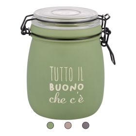 Barattolo 750 ml in vetro, Motivy Color