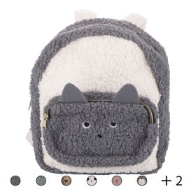 Zainetto bimbo in morbido sherpa effetto teddy