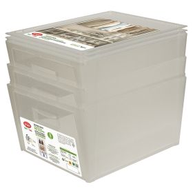 Scatola porta scarpe set 2 pezzi impilabili, Snips