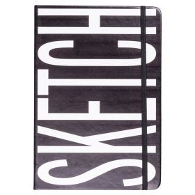 Taccuino Sketch, copertina rigida, nero, Bigismore