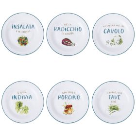 Piatto contorno in porcellana