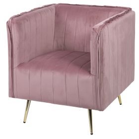 Poltrona vintage, rosa,  Sibilla