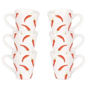 Set 6 tazzine caffè 90 ml