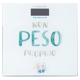 Bilancia pesapersone digitale, grigio, Le Travisate