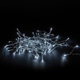 Filo 100 led a batteria bianco freddo 7 m, Santa&#39;s House