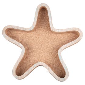 Stella marina svuota tasche/appendino in legno mdf, Ocean