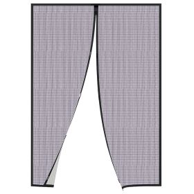 Zanzariera magnetica nera per porta 130x220 cm, Zanzibar Est&#233;