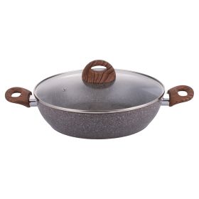 Tegame 28 cm con coperchio, rivestimento in ceramica, induzione, Arizona S&#236;Chef