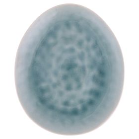 Piatto piano ovale in gres bicolor, The Market