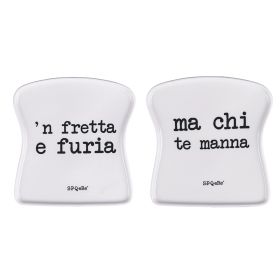 Piattino toast in porcellana, S.P.Q.eRe