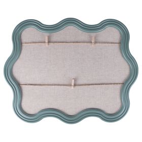 Cornice porta foto da muro con fili in corda e mollette, verde scuro, Memories