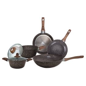 Batteria 7 pezzi, rivestimento in ceramica, induzione, Arizona SìChef