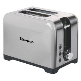 Tostapane vintage, 2 aperture, 780-930W, grigio, Kooper