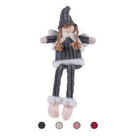 Bambolina con ali, gambe morbide h. 50 cm, Santa&#39;s House