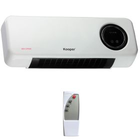 Split/Termoventilatore a parete con telecomando 2000 W, Kooper
