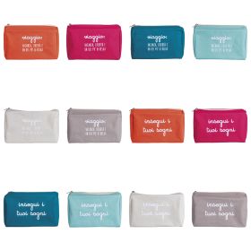 Beauty case in tessuto, Motivy e Pensieriny Sibilla