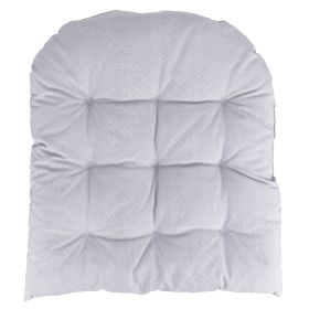 Cuscino sedia 50x46 cm, idrorepellente, grigio, Pach&#225; Est&#233;