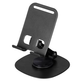 Supporto per smartphone in acciaio al carbonio, orientabile, altezza regolabile, Kooper