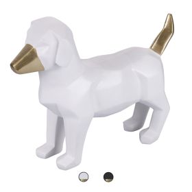 Virgola cane decorativo in poliresina, Sibilla