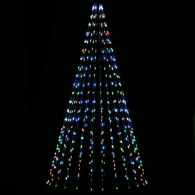 Mantello 308 microled, multicolor uso esterno, Santa&#39;s House