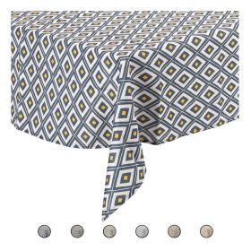Tovaglia rettangolare 140x180 cm, 8 posti tavola, Retr&#242; Sibilla