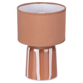 Lampada led portatile a batteria h. 20 cm, Chocolate