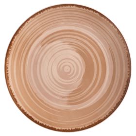 Piatto piano in porcellana, Baita Chocolate