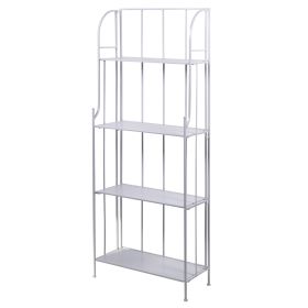Scaffale 4 ripiani in ferro battuto